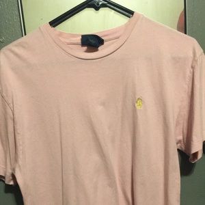 Pink men’s polo t-shirt